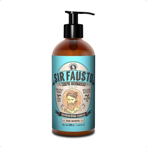 Sir Fausto Shampoo Para Cabello Uso Diario Hidratación 500ml