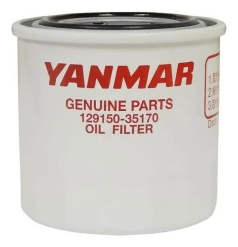 Filtro Óleo Lubrificante Yanmar Vio30 Ytg150te Original