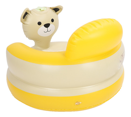 Sofá De Ducha Inflable Para Bebés, Silla De Pvc Con Bomba In