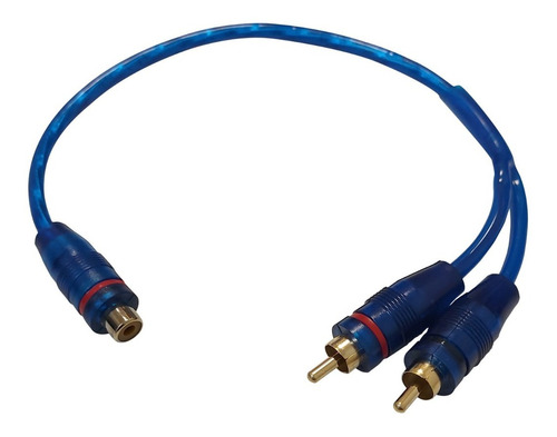 Cable Rca Derivador Y 2 Hembra 1 Macho Para Potencias 30cm