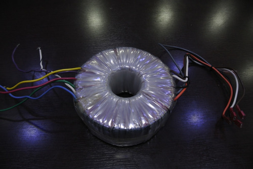 Imagem 4 de 5 de Transformador Toroidal Para Amplificador 14cm X 7cm