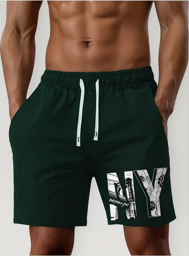 Pantalones Cortos New York - Borough De Punto Transpirables