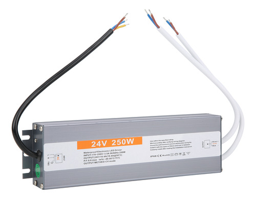 Fuente De Alimentación Impermeable Led 250w Ac170250v