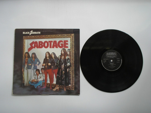 Lp Vinilo Black Sabbath  Sabotage  Printed Inglaterra 1975