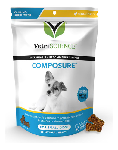 Vetriscience Composure - Masticables Calmantes Clinicamente 