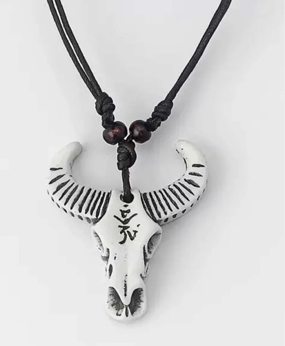 Collar Craneo De Toro Choker Bull  Envio Gratis Chicago