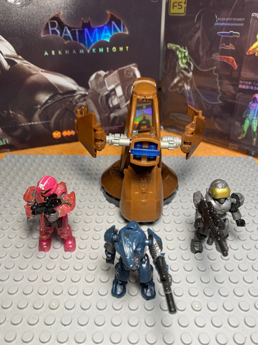 Megabloks Mega Construx Halo Covenat Vs Spartan (385) (Usado)