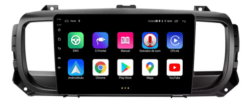 Multimidia Scudo 9p Carplay Android Auto 2gb 32gb