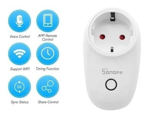 Enchufe Smart Alexa Timer Sonoff Wifi G Home Mejor Precio