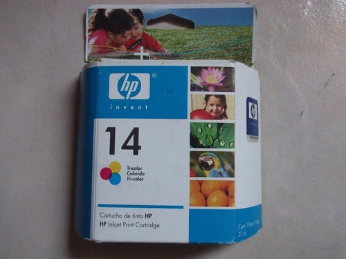 Original Tinta Hp 14 Tricolor Cp1160 135/145/155/7110/7131