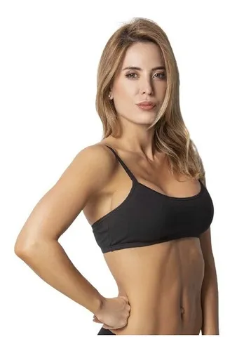 Top Deportivo De Mujer 100% Lycra Talle Xxespecial 11x-13x