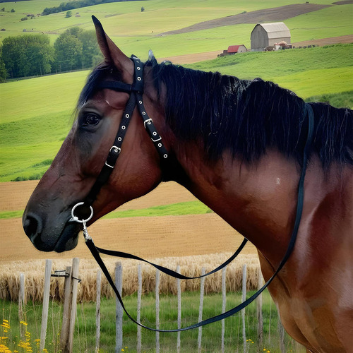 Mox Cabestro De Caballo Ajustable Diadema De Brida De