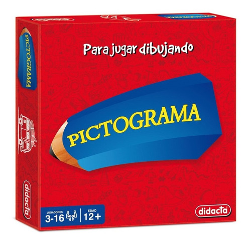 Juego De Mesa Pictograma Para Jugar Dibujando Didacta Ik0193