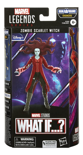 Figura Wanda Zombie Scarlet Witch Legends Baf Khonshu