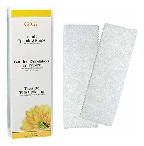 Cera Para Depilación - Gigi Cloth Epilating Strips, Smal