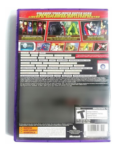 The Avengers Battle For Earth Xbox 360 Kinect (Reacondicionado)