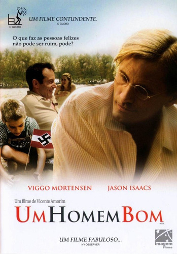 Um Homem Bom - Dvd - Viggo Mortensen - Jason Isaacs