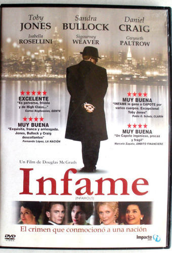 Dvd - Infame - Truman Capote - Toby Jones 