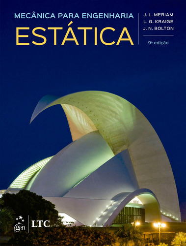 Mecânica para Engenharia - Estática, de Meriam, J. L.. LTC - Livros Técnicos e Científicos Editora Ltda., capa mole em português, 2022