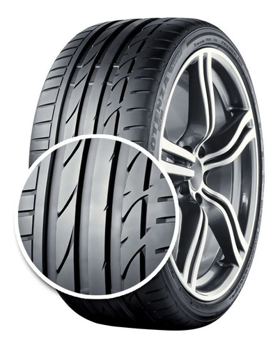 Imagen 6 de 10 de Kit 4u 225/40 R18 88 Y Potenza S001 Rft Bridgestone Run Flat