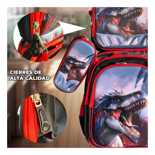 Maleta Mochila 3 En 1 Con Ruedas Y Accesorios Diseño Unicorn