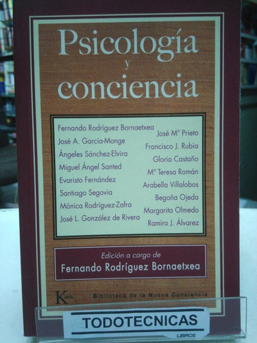 Psicologia Y Conciencia      Rodriguez Bornaetxea  -cn