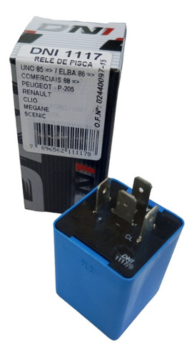 Relay Relet Peugeot Renault Luz Cruze 4 Pin