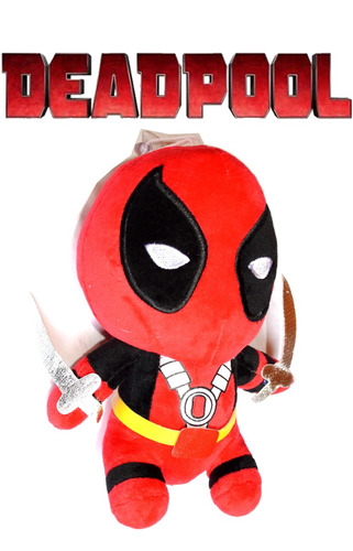 Peluche Deadpool Original Importado 23 Cm. Aprox.