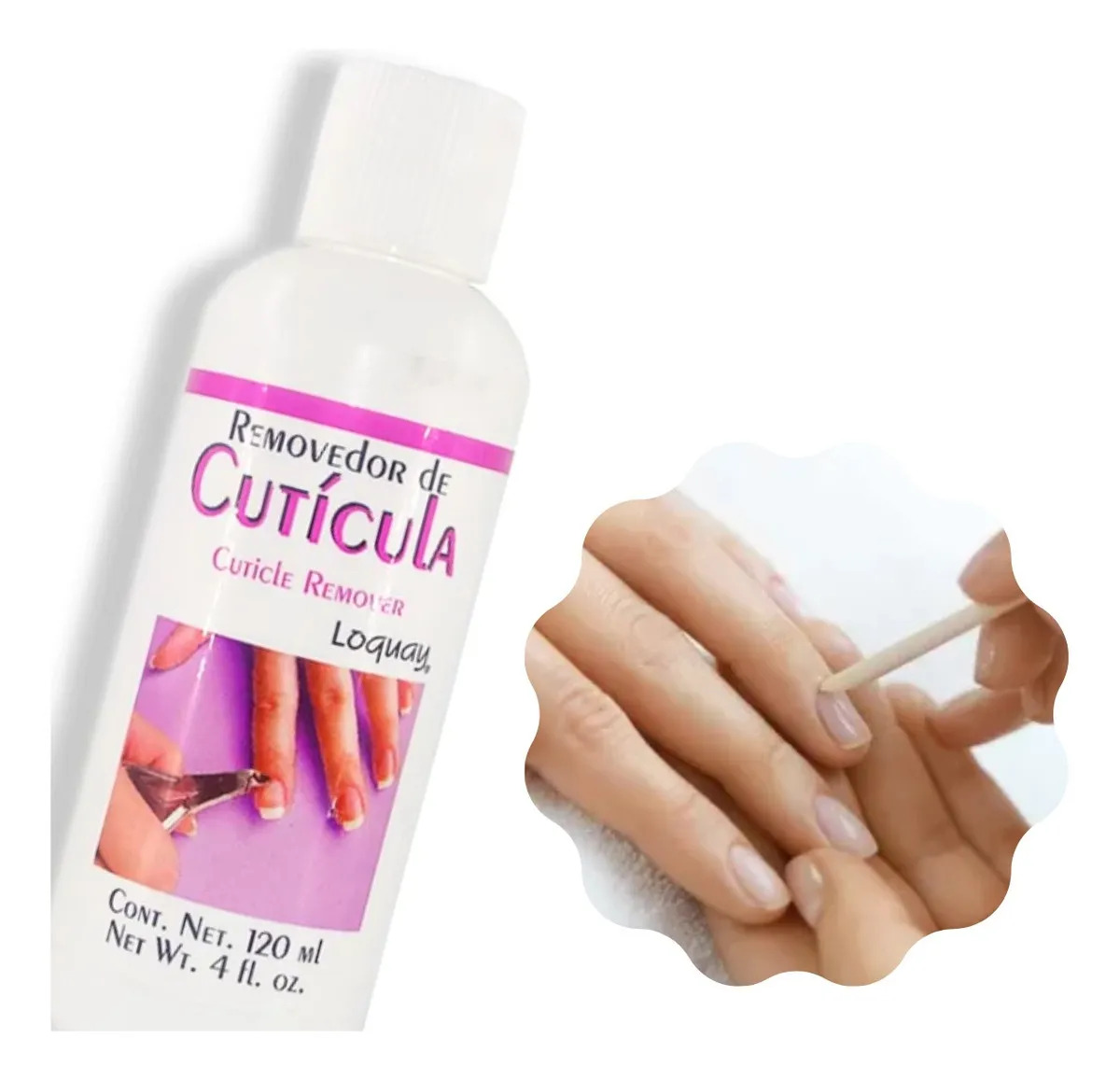 Removedor Ablandador De Cutícula Manicura Loquay 120 Ml