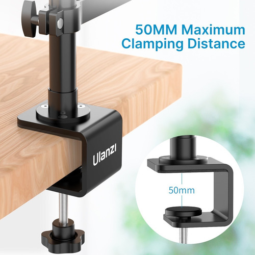 Imagen 9 de 10 de Soporte Streaming Mesa + 3 Brazos + Cabezal 360 + Accesorios