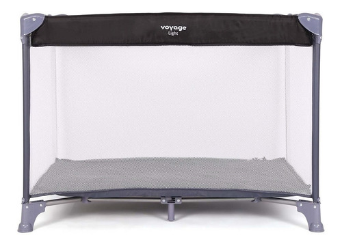 Imagem 2 de 5 de Berço Portátil Light 0 À 15 Kg - Cinza - Voyage