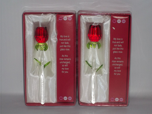 Glass Rose Para Toda Ocasion Dia San Valentin Madre Regalo 2