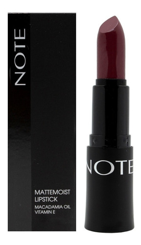 Note Mattemoist Lipstick Labial Mate Humectante Vegano 4.5gr