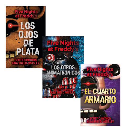 Pack Five Nights At Freddy's 1, 2 Y 3 (3 Libros) - Cawthon