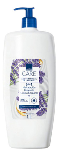 Avon Care Crema Corporal Con Aceite Esencial De Lavanda 1 Lt