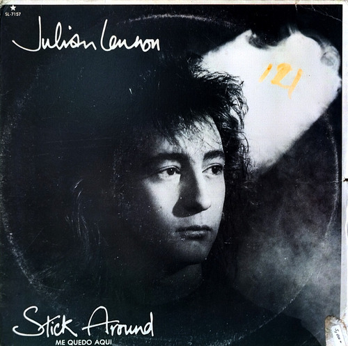 Vinyl Lp Acetato Julian Lennon Stick Around Me Quedó Aquí  (Reacondicionado)