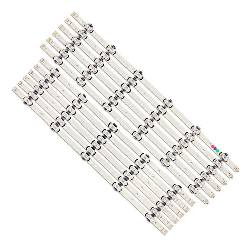 Kit Leds Compatible Con 50lb6300 (10tiras) - Aluminio, Nuevo
