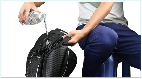 Imagen 3 de 7 de Bolso Para Tanque De Moto Con Visor Para Celular