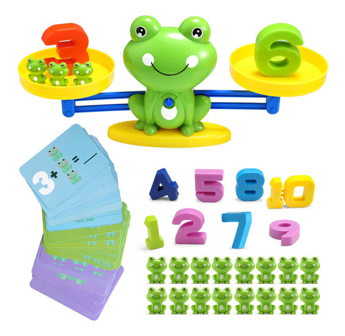 Bbpool Frog Balance Cool Math Counting Game Educativo Escal.