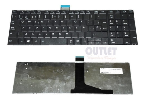 Teclado Toshiba L850 L870 C850 C870 C850 L875 Negro Español