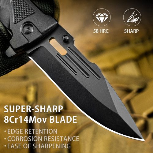 Cuchillo Bolsillo 3 En 1 Edc Grabado Best Dad Ever Regalo I