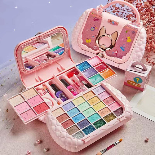 Juego De Maquillaje Juguete Lavable Maquillaje Niña