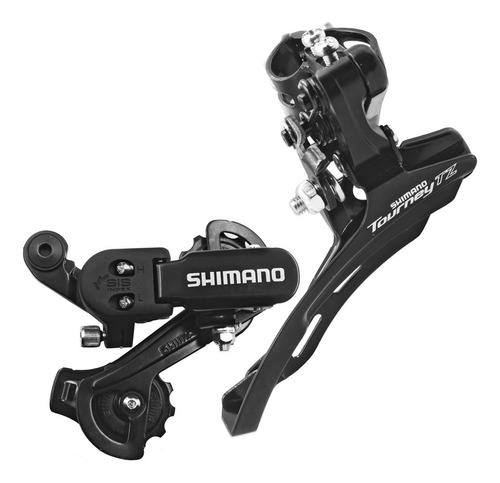 Câmbio Traseiro E Dianteiro Shimano Tourney Bike S/gancheira