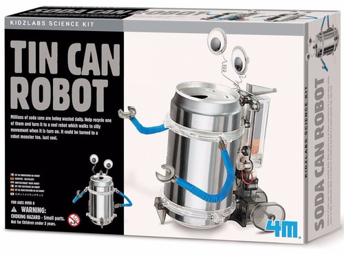 4m Manualidades Kit De Para Contruir Una Lata Robot Cm270