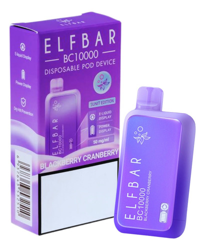 Vape Elfbar Bc10000 | Blackberry Cranberry