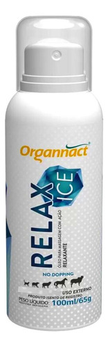 Relax Ice 100ml Óleo Massageador Relaxante Organnact