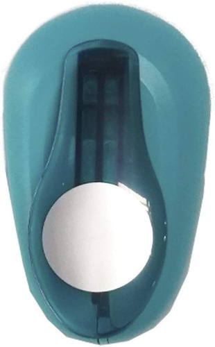 Cortador perforador de papel Eva, 45 mm, redondo, agujero circular, forma circular, color azul