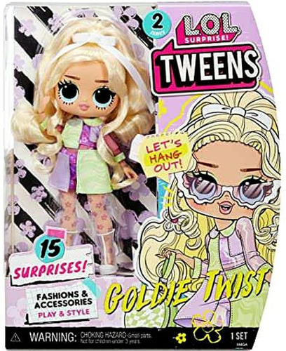 Lol Surprise Tweens Serie 2 Goldie Twist