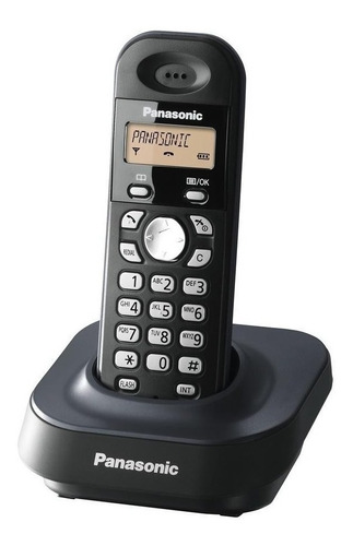 Teléfono Panasonic KX-TG1311 inalámbrico - color negro
