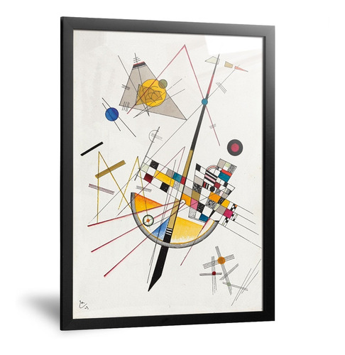 Cuadros Kandinsky Pintura Tensión Suave Arte Medida 35x50cm